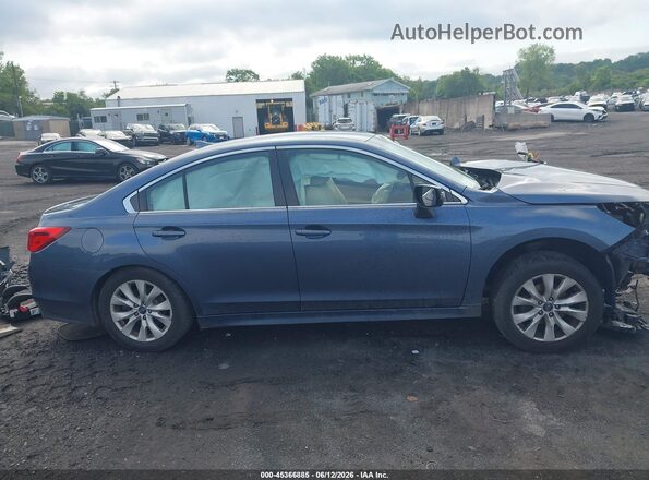 4S3BNAF65H3028348 2017 SUBARU LEGACY Blue Vista del cuadro de instrumentos