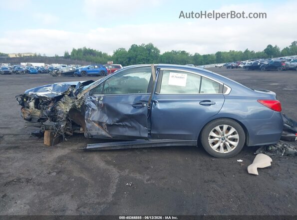 4S3BNAF65H3028348 2017 SUBARU LEGACY Blue Vista interior trasera