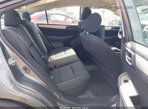 4S3BNAF65K3012237 2019 SUBARU LEGACY Gray Widok naklejki z numerem VIN
