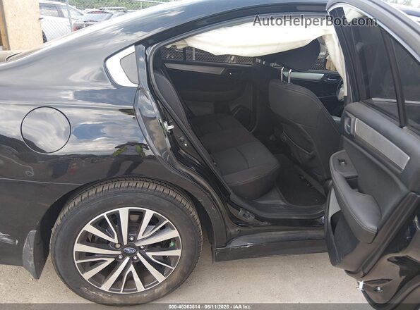 4S3BNAF65K3023643 2019 SUBARU LEGACY Black VIN კოდის სტიკერის ხედი