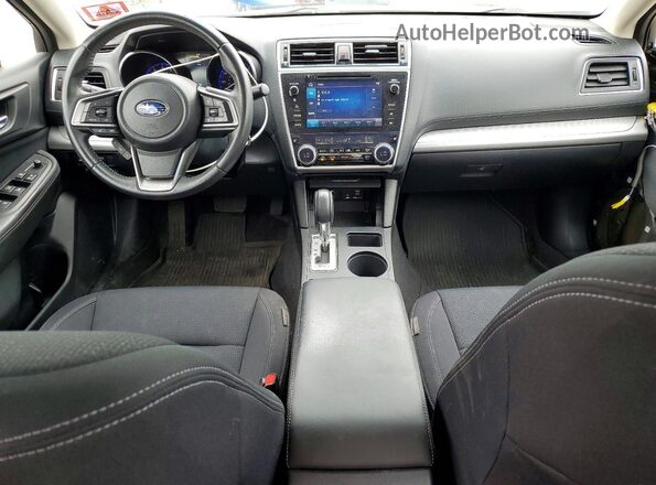 4S3BNAF65K3033525 2019 SUBARU LEGACY Gray Dashboard view