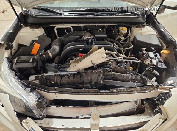 4S3BNAF66H3025619 2017 SUBARU LEGACY Белый Вид задней части салона
