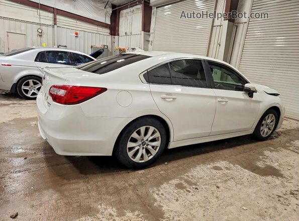 4S3BNAF66H3025619 2017 SUBARU LEGACY Белый Задняя правая четверть