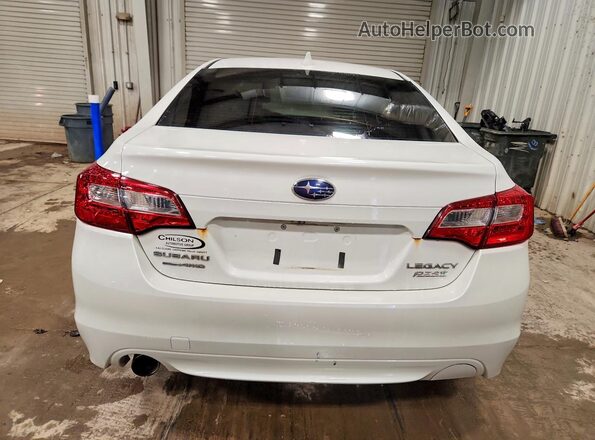 4S3BNAF66H3025619 2017 SUBARU LEGACY Белый Вид сзади