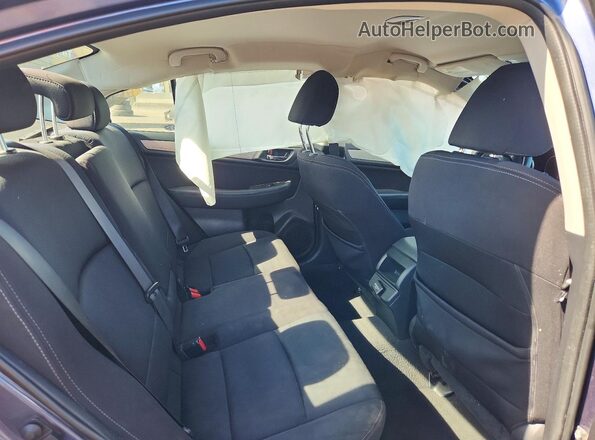 4S3BNAF66J3017428 2018 SUBARU LEGACY Blue Widok tylnych siedzeń