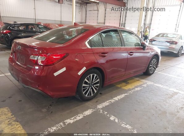 4S3BNAF66J3045343 2018 SUBARU LEGACY Red Tył prawy