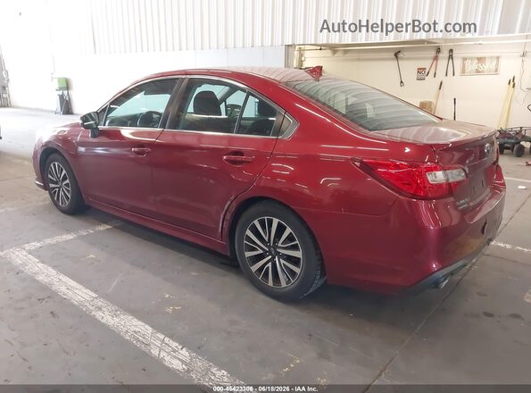 4S3BNAF66J3045343 2018 SUBARU LEGACY Red Tył lewy
