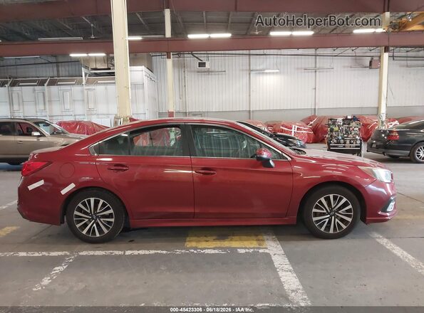 4S3BNAF66J3045343 2018 SUBARU LEGACY Red Widok wnętrza z tyłu