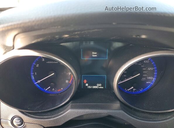 4S3BNAF67H3009946 2017 SUBARU LEGACY Серебряный Вид щитка приборов