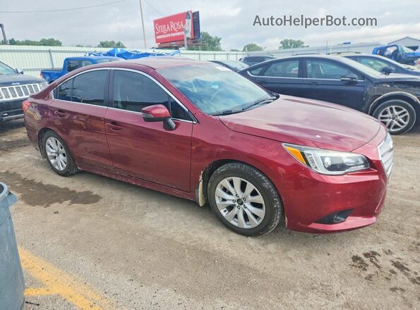 4S3BNAF67H3056958 2017 SUBARU LEGACY Burgundy Передня права чверть