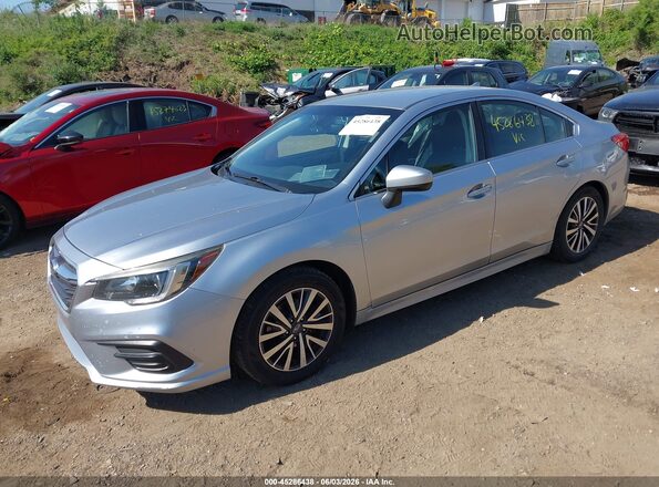 4S3BNAF67K3013129 2019 SUBARU LEGACY Silver Przód lewy