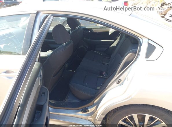 4S3BNAF67K3013129 2019 SUBARU LEGACY Silver Widok naklejki z numerem VIN