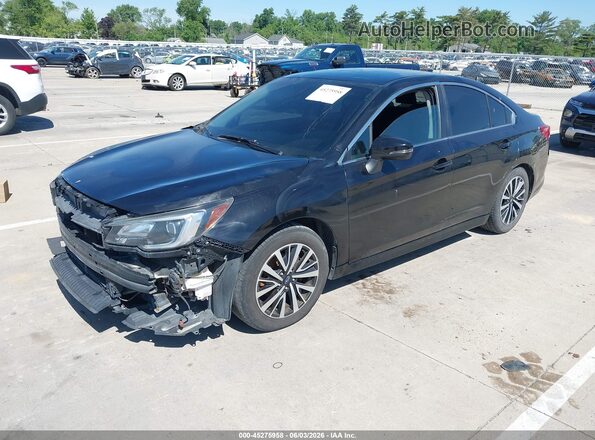 4S3BNAF68J3023568 2018 SUBARU LEGACY Black Przód lewy
