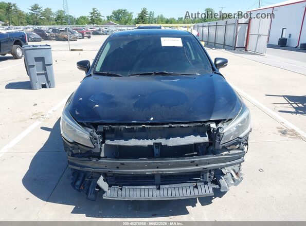 4S3BNAF68J3023568 2018 SUBARU LEGACY Black Widok zestawu wskaźników