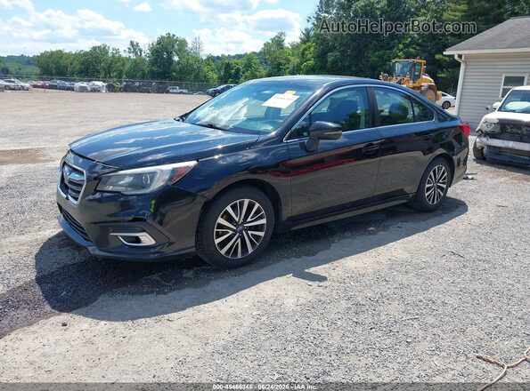 4S3BNAF68K3015522 2019 SUBARU LEGACY Black Առջևի ձախ երեք քառորդ տեսարան