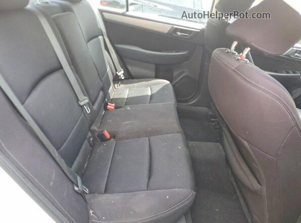 4S3BNAF69G3038797 2016 SUBARU LEGACY White უკანა სავარძლების ხედი