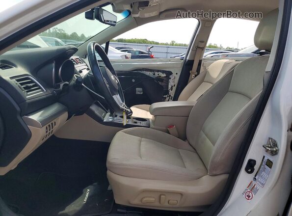4S3BNAF69H3002738 2017 SUBARU LEGACY White Front interior view
