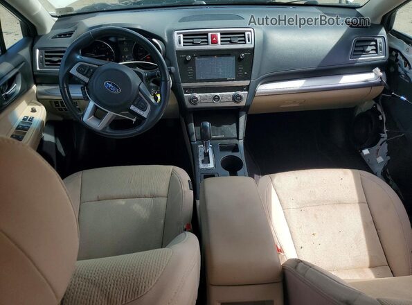 4S3BNAF69H3002738 2017 SUBARU LEGACY White Dashboard view