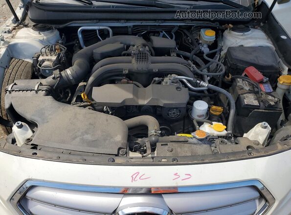 4S3BNAF69H3002738 2017 SUBARU LEGACY White Rear interior view