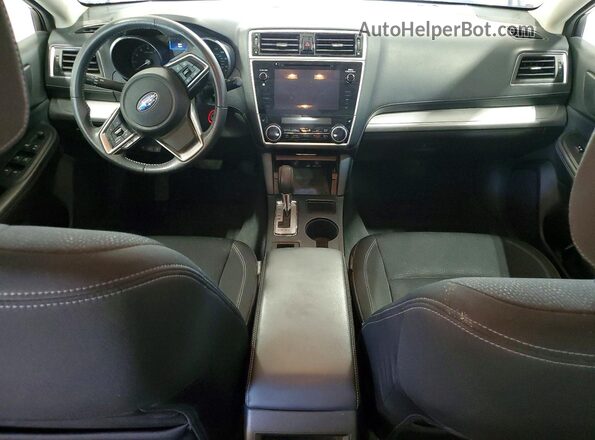 4S3BNAF69K3010538 2019 SUBARU LEGACY Белый Вид панели приборов