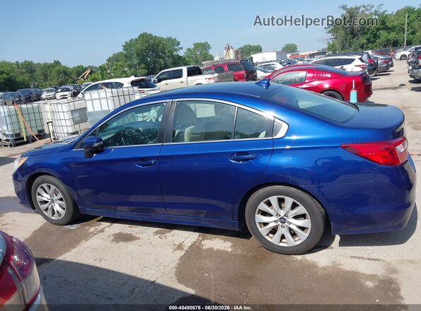 4S3BNAF6XH3047283 2017 SUBARU LEGACY Синий Панорамный вид салона 360°