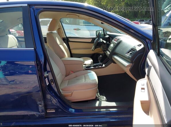 4S3BNAF6XH3047283 2017 SUBARU LEGACY Синий Вид салона спереди
