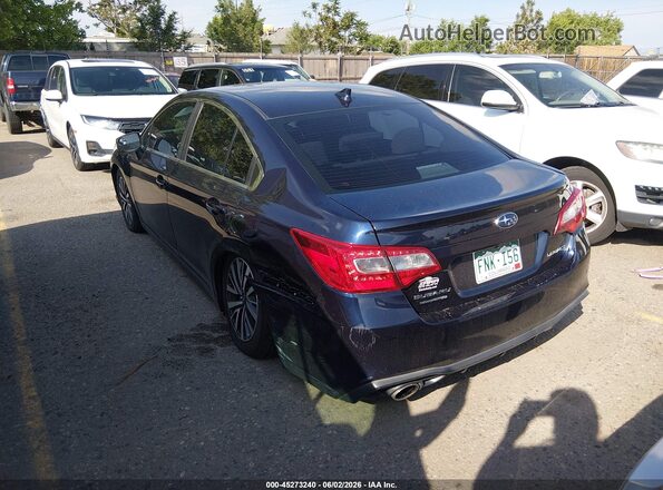 4S3BNAF6XJ3045779 2018 SUBARU LEGACY Blue Tył lewy