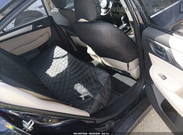 4S3BNAF6XJ3045779 2018 SUBARU LEGACY Blue Widok naklejki z numerem VIN