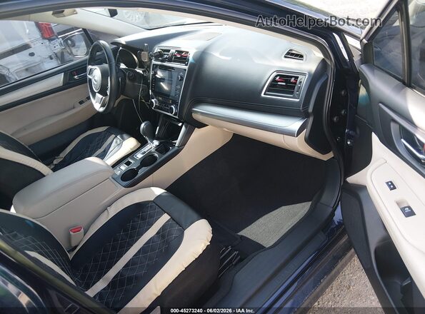 4S3BNAF6XJ3045779 2018 SUBARU LEGACY Blue Widok wnętrza z przodu