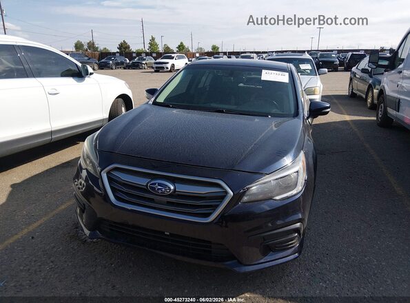 4S3BNAF6XJ3045779 2018 SUBARU LEGACY Blue Widok zestawu wskaźników