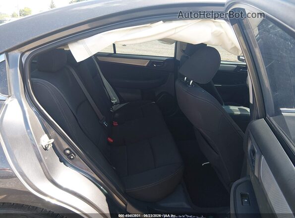 4S3BNAF6XK3030345 2019 SUBARU LEGACY Gray Widok naklejki z numerem VIN