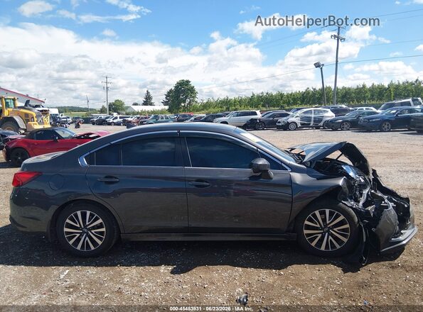 4S3BNAF6XK3030345 2019 SUBARU LEGACY Gray Widok wnętrza z tyłu