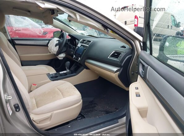 4S3BNAF6XK3039448 2019 SUBARU LEGACY Beige Widok wnętrza z przodu