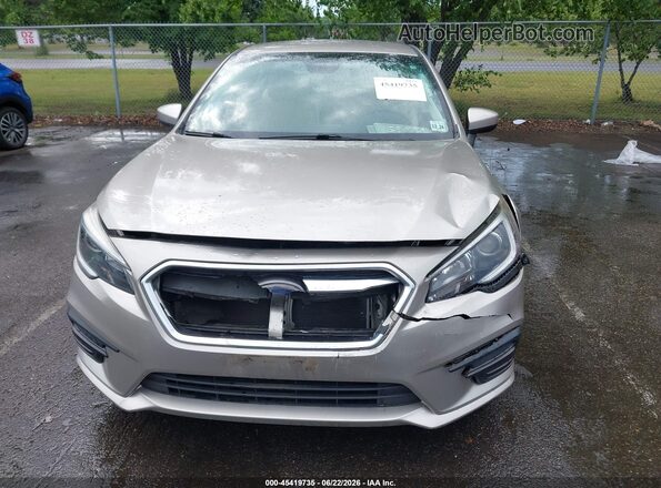 4S3BNAF6XK3039448 2019 SUBARU LEGACY Beige Widok z przodu