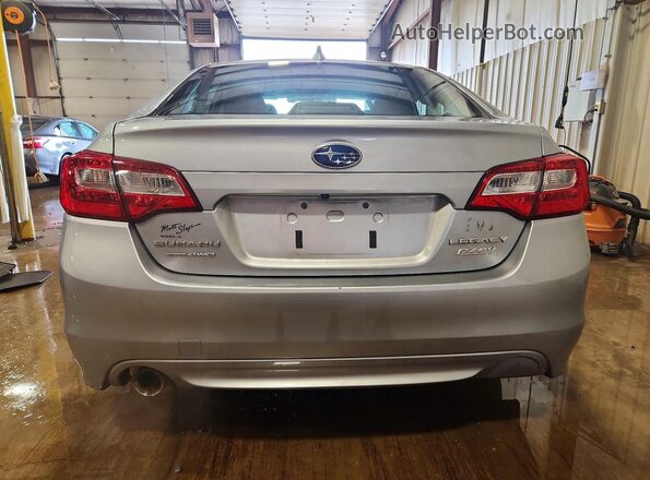 4S3BNAH61H3007204 2017 SUBARU LEGACY Silver უკანა ხედი