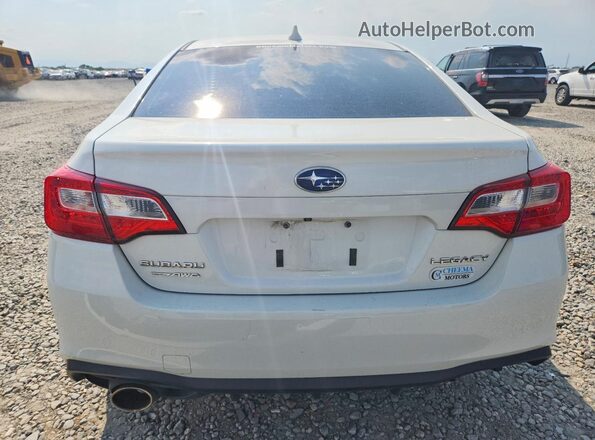 4S3BNAH66J3036591 2018 SUBARU LEGACY White Հետևի տեսք
