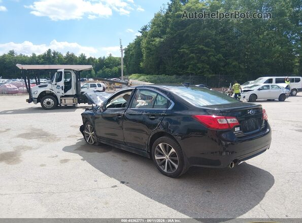 4S3BNAN60H3014312 2017 SUBARU LEGACY Black Tył lewy