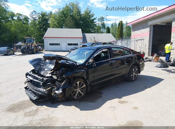 4S3BNAN60H3014312 2017 SUBARU LEGACY Black Przód lewy