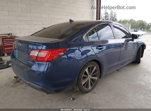 4S3BNAN60K3021087 2019 SUBARU LEGACY Blue Հետևի աջ