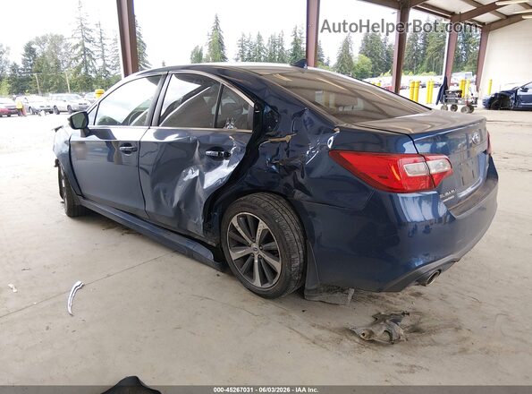 4S3BNAN60K3021087 2019 SUBARU LEGACY Blue Հետևի ձախ