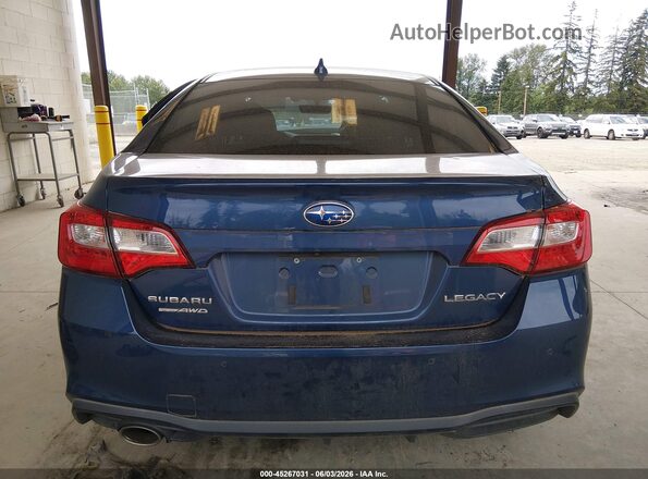 4S3BNAN60K3021087 2019 SUBARU LEGACY Blue 