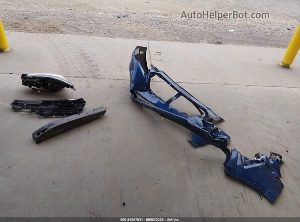 4S3BNAN60K3021087 2019 SUBARU LEGACY Blue Սարքավորումների վահանակի տեսք