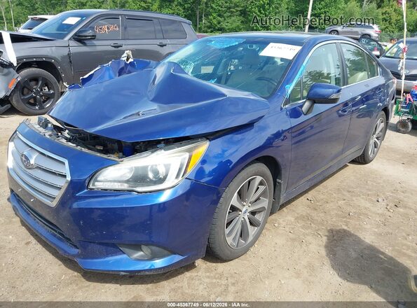 4S3BNAN61H3004744 2017 SUBARU LEGACY Blue წინა მარცხენა ხედი სამი მეოთხედიდან