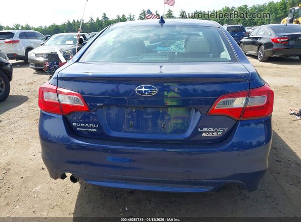 4S3BNAN61H3004744 2017 SUBARU LEGACY Blue 