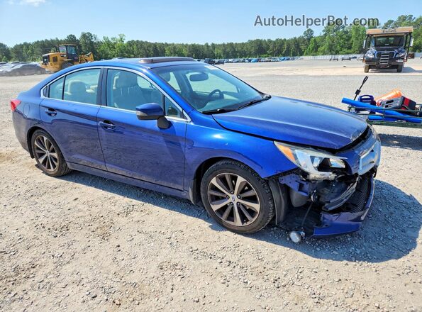4S3BNAN62G3050226 2016 SUBARU LEGACY Blue Front right