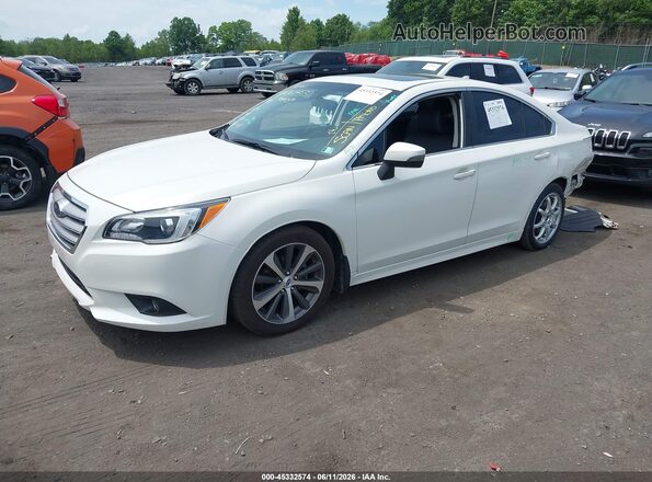 4S3BNAN62H3030138 2017 SUBARU LEGACY Белый Передняя левая четверть