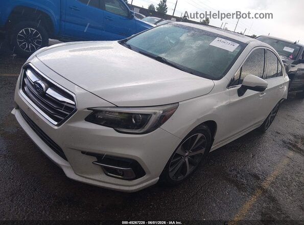 4S3BNAN62J3035703 2018 SUBARU LEGACY White Առջևի ձախ երեք քառորդ տեսարան