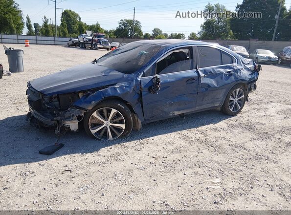 4S3BNAN62K3028073 2019 SUBARU LEGACY Синий Передняя левая четверть