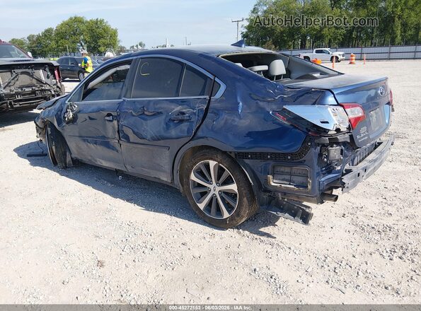 4S3BNAN62K3028073 2019 SUBARU LEGACY Синий Задняя левая четверть