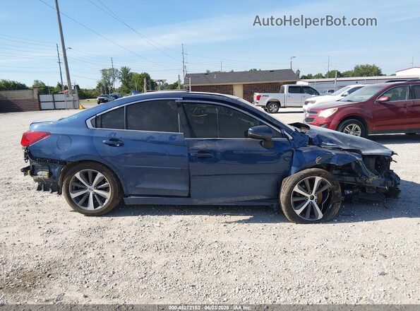 4S3BNAN62K3028073 2019 SUBARU LEGACY Синий Вид задней части салона